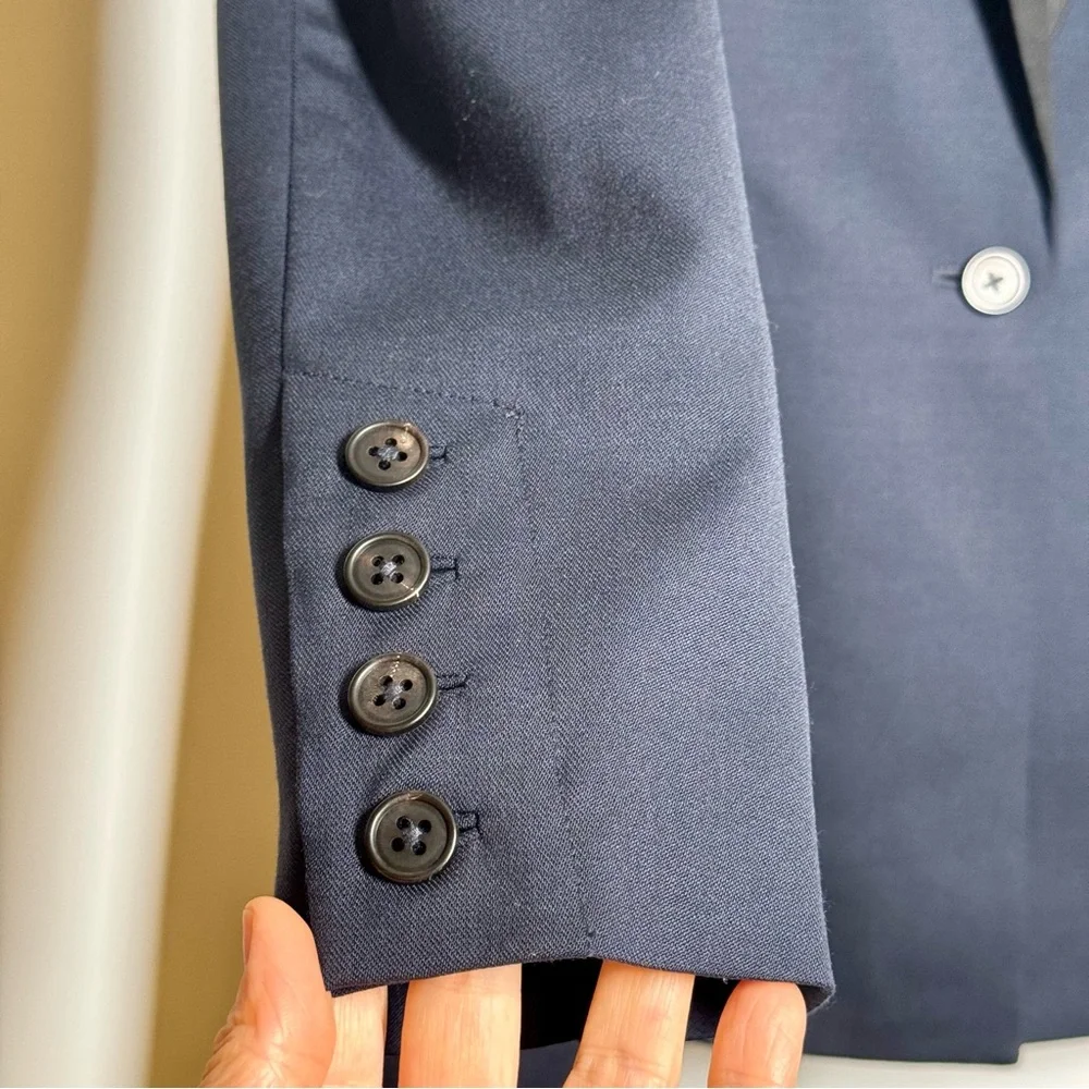 Bɪʀᴅ ʙʏ Jᴜɪᴄʏ Cᴏᴜᴛᴜʀᴇ Wᴏᴍᴇɴs Eʟᴏɴɢᴀᴛᴇᴅ Nᴀᴠʏ Cᴏɴᴛʀᴀsᴛ Lᴀᴘᴇʟ Bʟᴀᴢᴇʀ - Picture 6 of 14